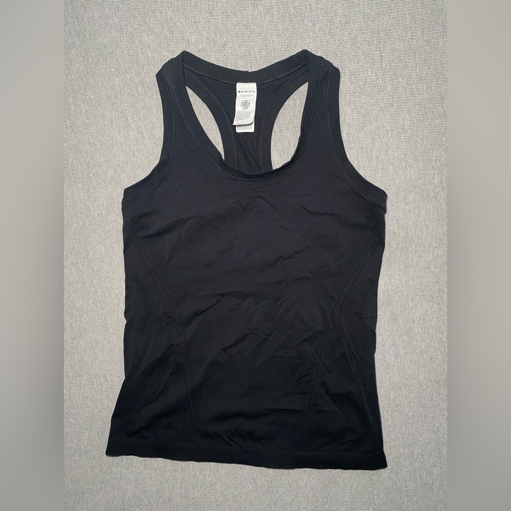 Athleta Momentum Tank Athleisure Sporty Gym Workout Women's sz Medium - Picture 3 of 9